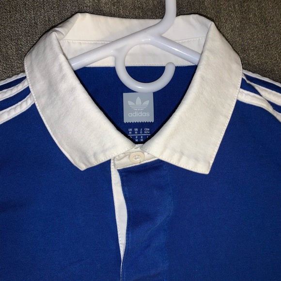 Adidas Originals Long Sleeve Polo - Picture 5 of 5